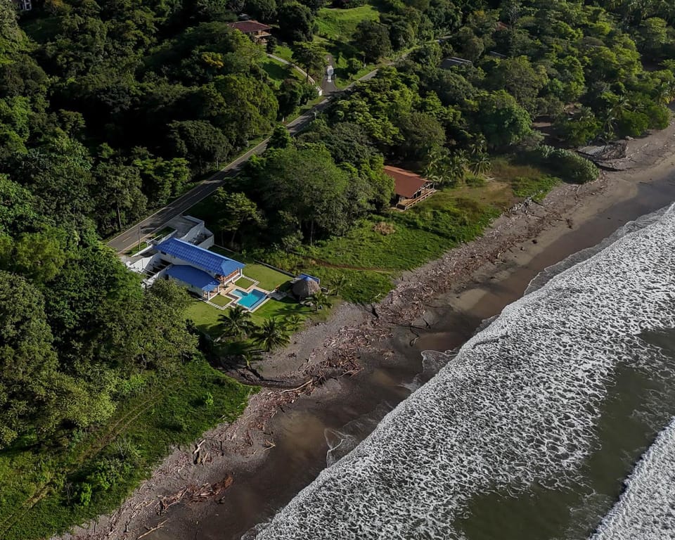 Beachfront Villa with Pool at the Heart of Venao Villa in Los Santos Province, Panama