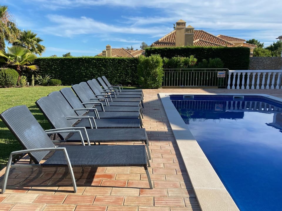 Bird's eye view, Balcony/Terrace, Pool view