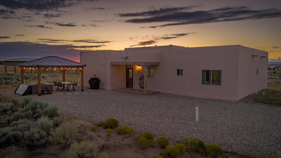 Property building, Sunset