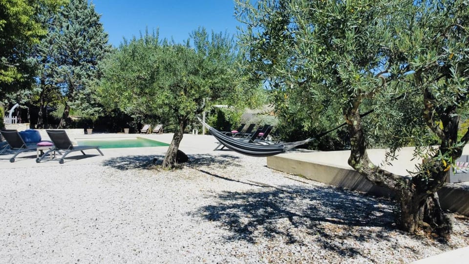 Natural landscape, Garden, Garden, Balcony/Terrace, Garden view, Swimming pool, sunbed