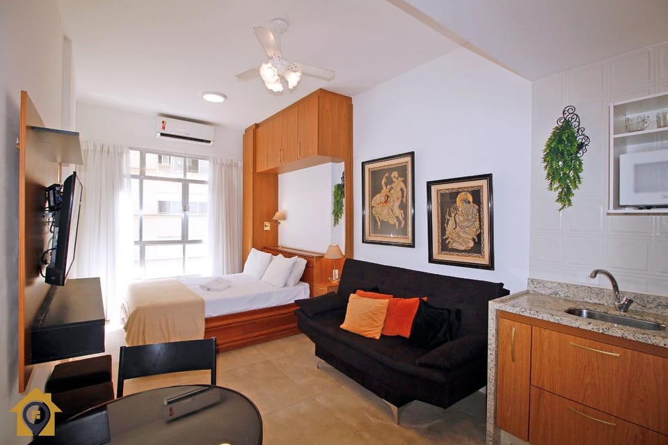 Studio Luxuoso com Vista Mar p/ 4 pessoas Apartment in Rio de Janeiro
