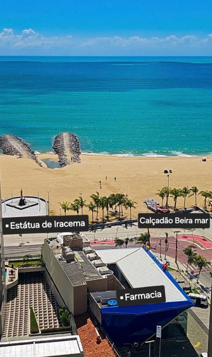 Apt Vista Mar Apartment in Fortaleza