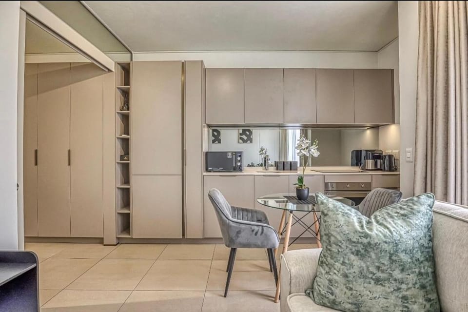Kitchen or kitchenette, Living room, Seating area, Dining area, wardrobe