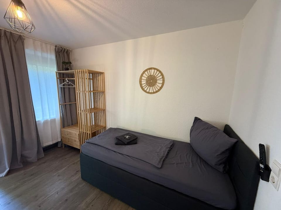 Bed, Living room, Photo of the whole room, Seating area, Bedroom, wardrobe