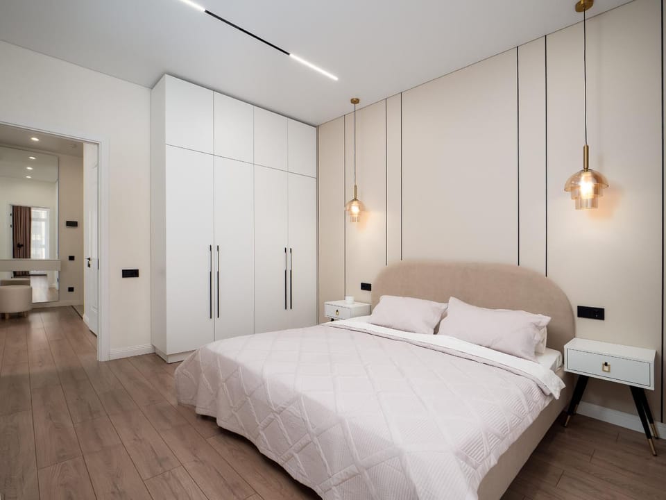 Bed, Bedroom, wardrobe