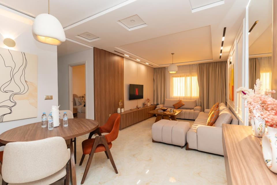 Living room, air conditioner
