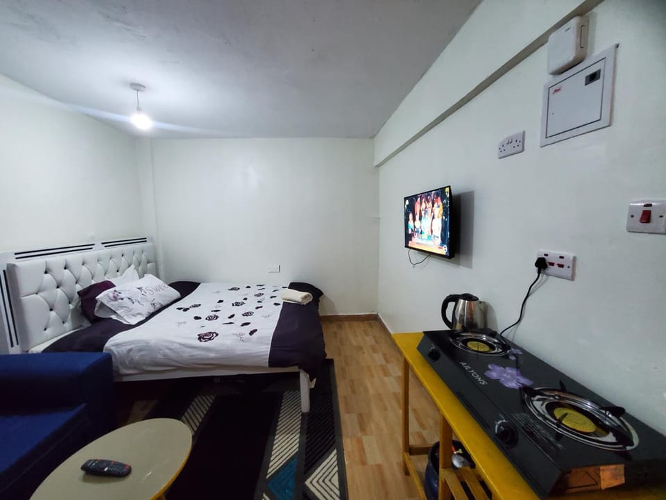 Bed, TV and multimedia, Bedroom