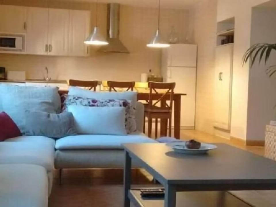 Kitchen or kitchenette, Living room