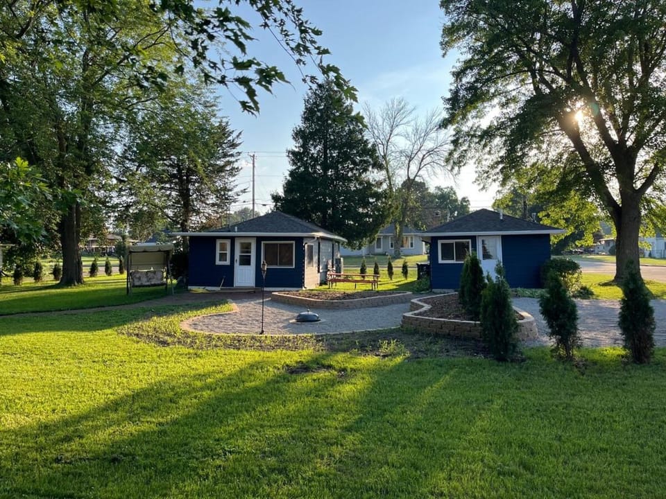 Natural landscape, fireplace