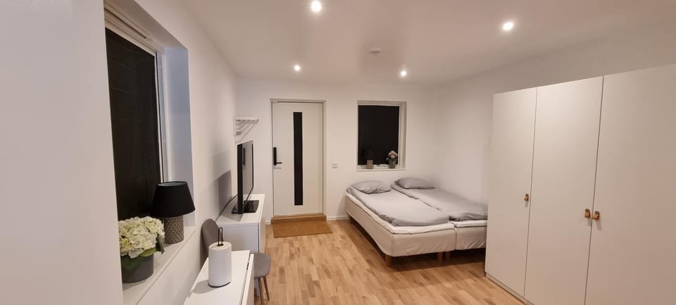 Bed, TV and multimedia, Living room, Photo of the whole room, Bedroom, wardrobe