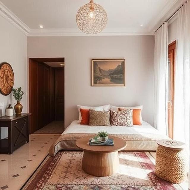 Bed, Photo of the whole room, Bedroom
