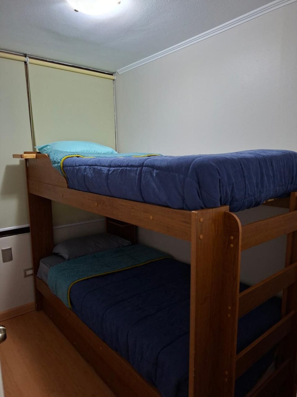 Photo of the whole room, bunk bed