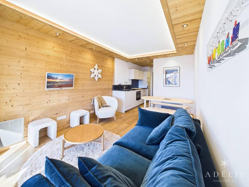 3 pièces centre station La Rosière 6 pers - FR-1-398-688 Apartment in Montvalezan