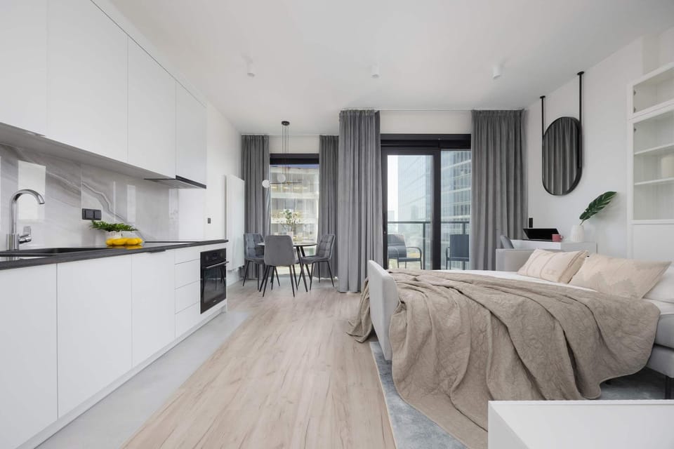 Bed, Living room
