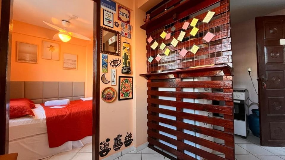 Kitchen or kitchenette, Living room, Bedroom