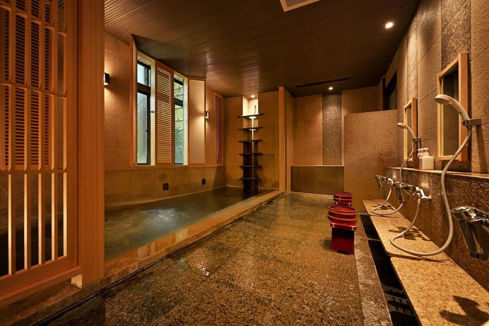 Hot Spring Bath, Hot Spring Bath, Hot Tub, Public Bath