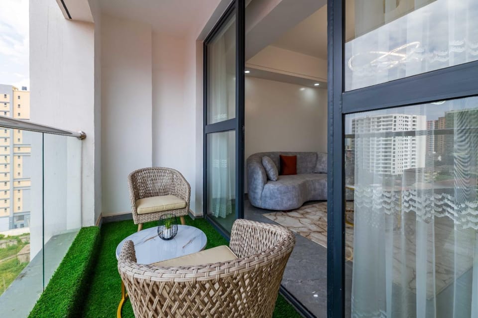 Smart elegant two bedroom apartment with swimming pool fully equipped gym children playground and great breathtaking city views Apartment in Nairobi County