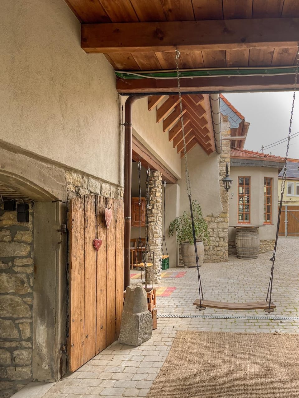 Property building, Patio