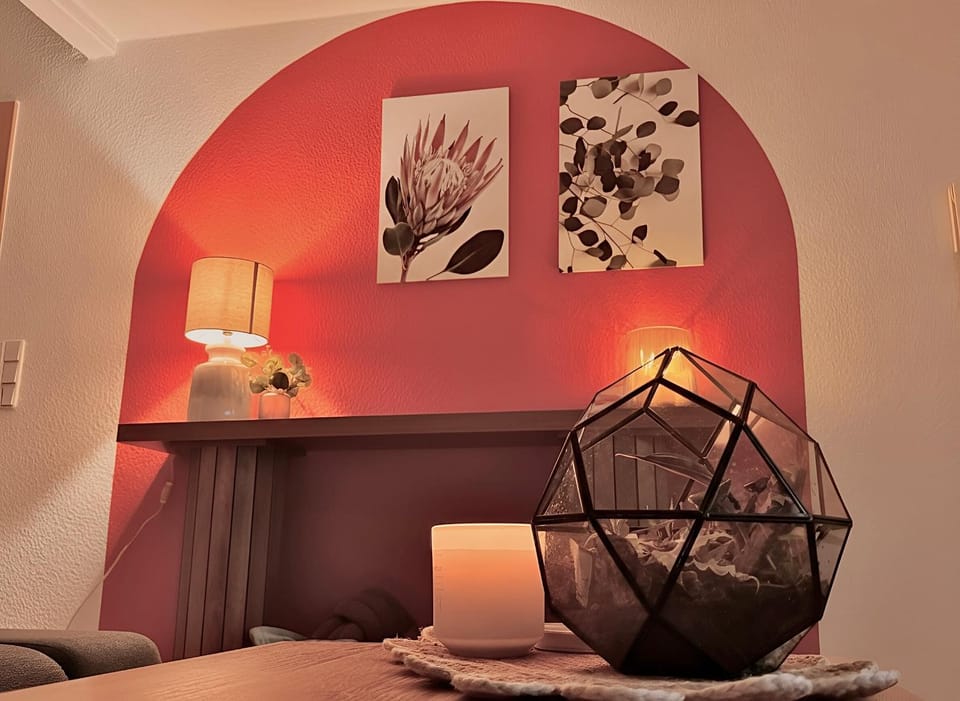 Gemütliche Fachwerkwohnung mit Hängematte, Elbnah 300m Apartment in Magdeburg