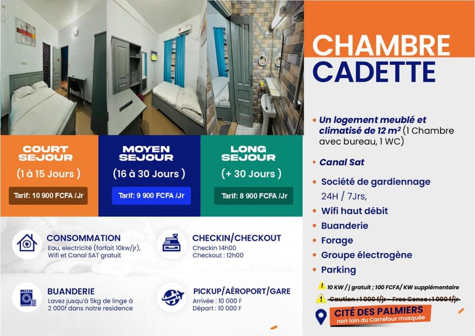 CAMERHOME Lycée Cité des palmiers Apartment hotel in Douala