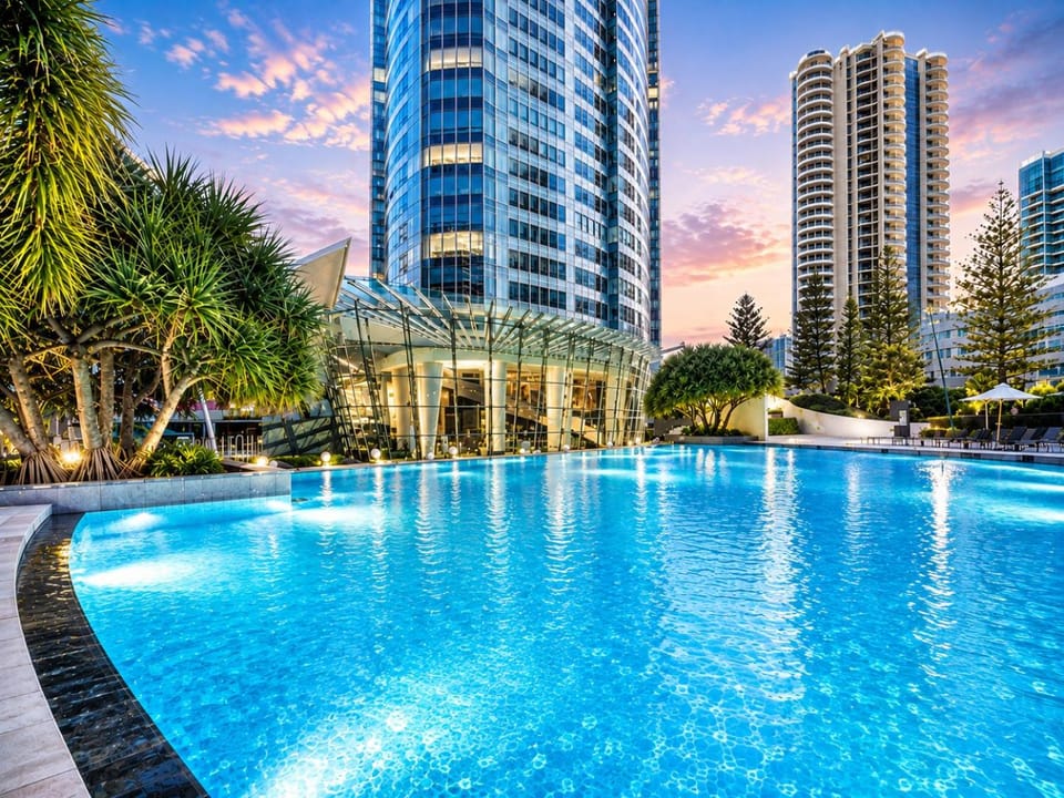 Property building, Swimming pool