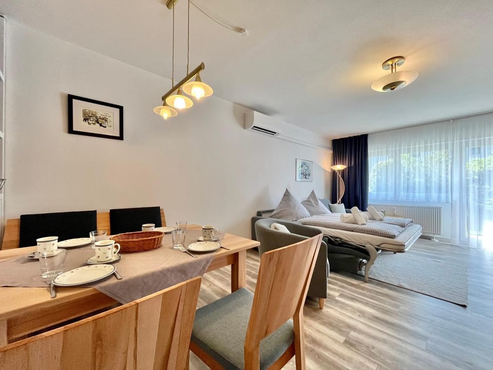 Living room, air conditioner
