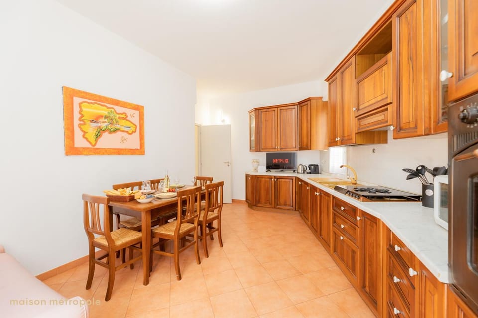 Dining area, dishwasher, oven, stove