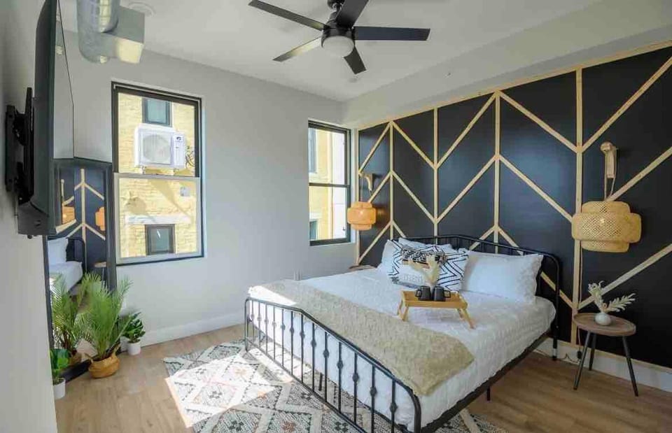 Bed, Bedroom