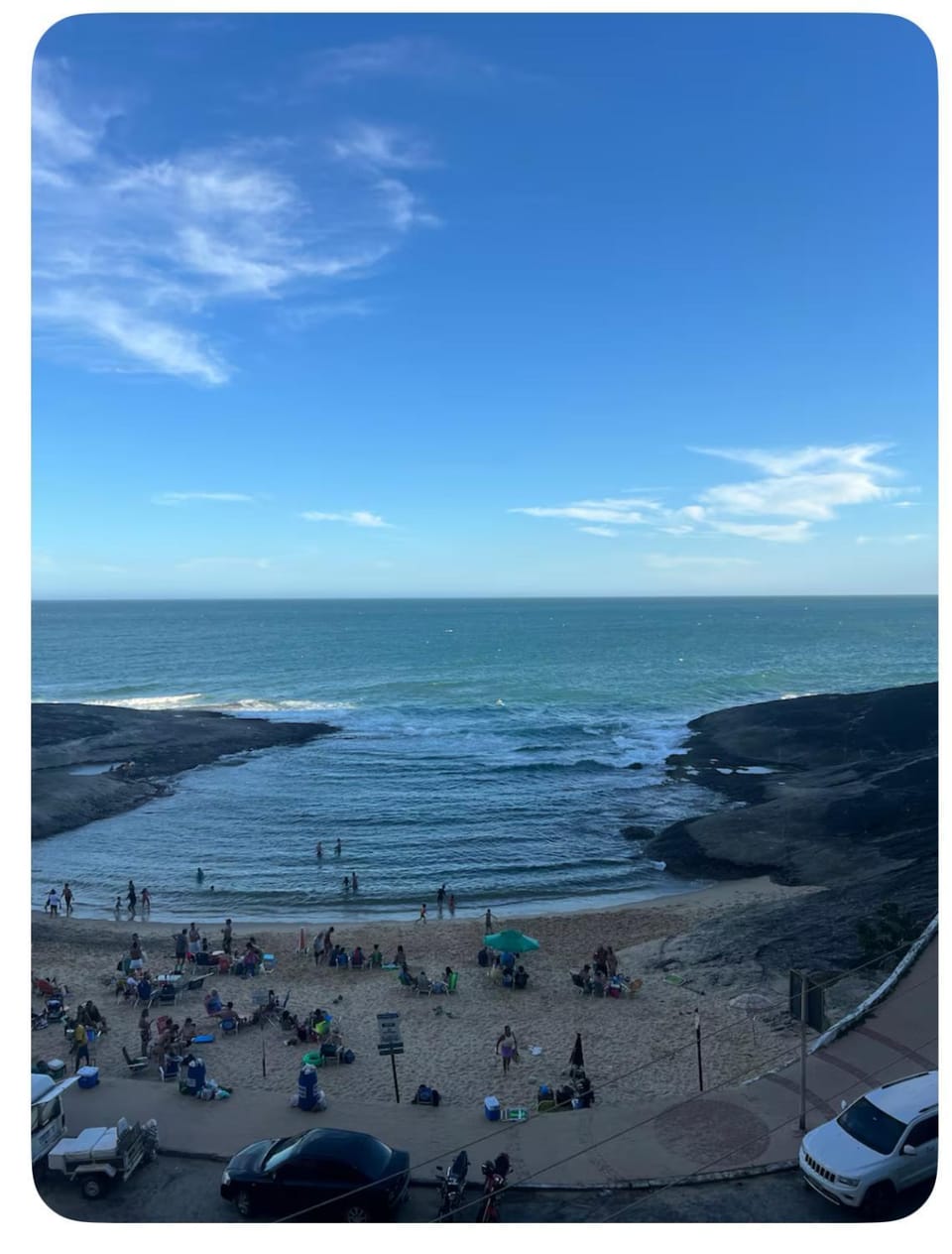 Apartamento com Vista na Praia das Virtudes Apartment in Guarapari
