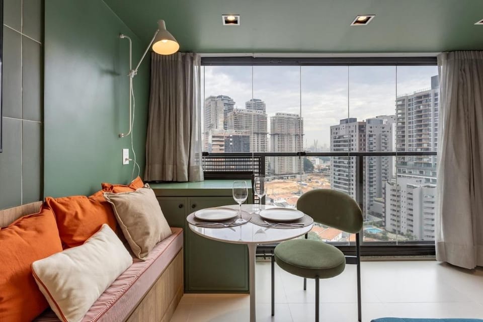 Estúdio de revista no Brooklin, ao lado do metrô Apartment in Sao Paulo City