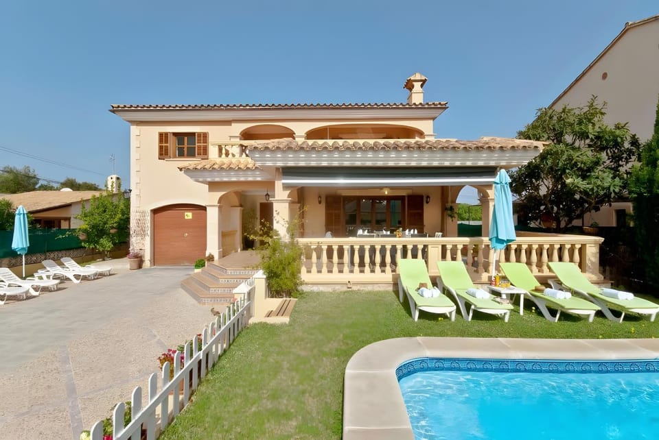 Property building, Living room, Swimming pool