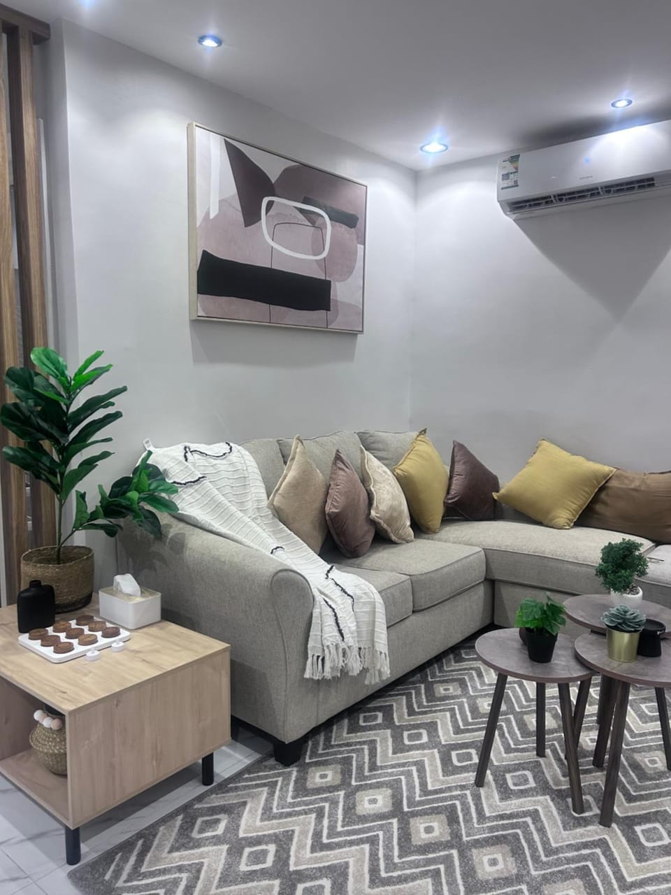 Japandi vibe new apartment Apartment in Riyadh