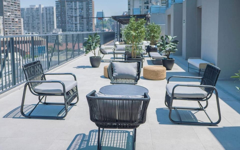 Rbk° Depto nuevo GIM/3 personas/Lavanderia/WIFI Apartment in Santiago