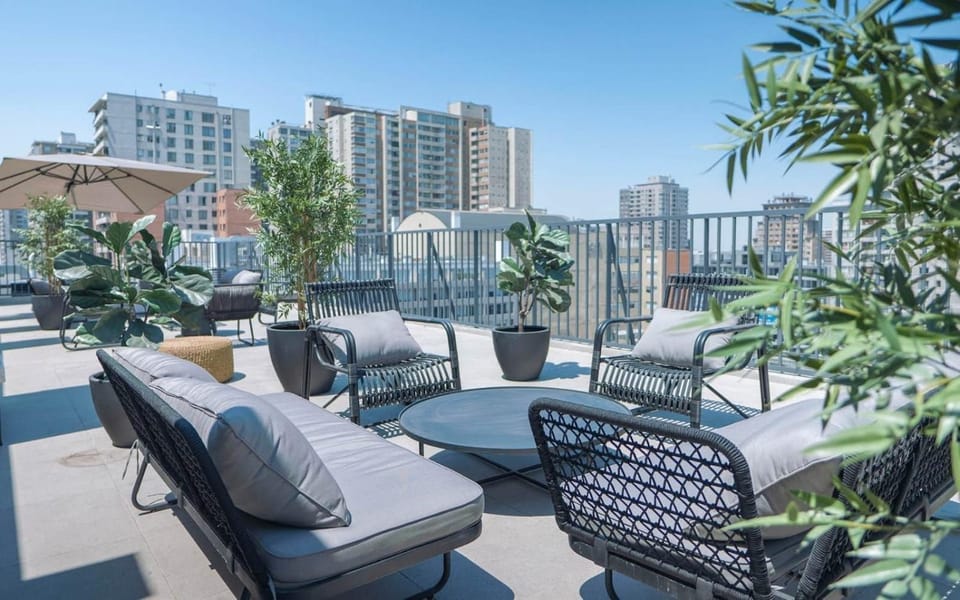 Rbk° Depto nuevo GIM/3 personas/Lavanderia/WIFI Apartment in Santiago
