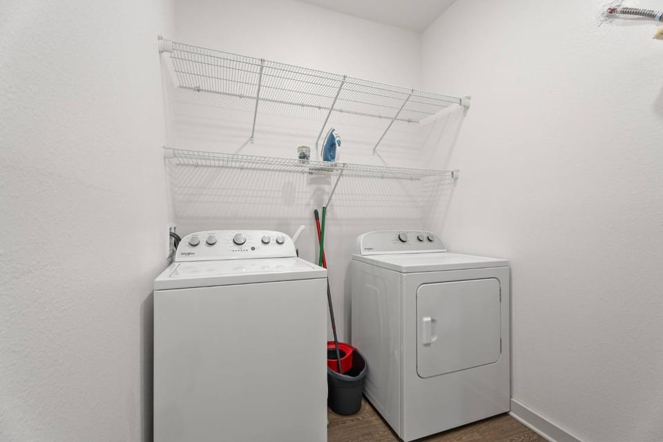 storage, laundry, washing machine, dryer
