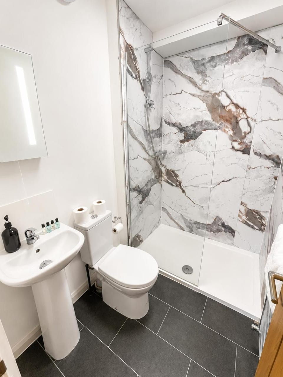 Shower, Toilet