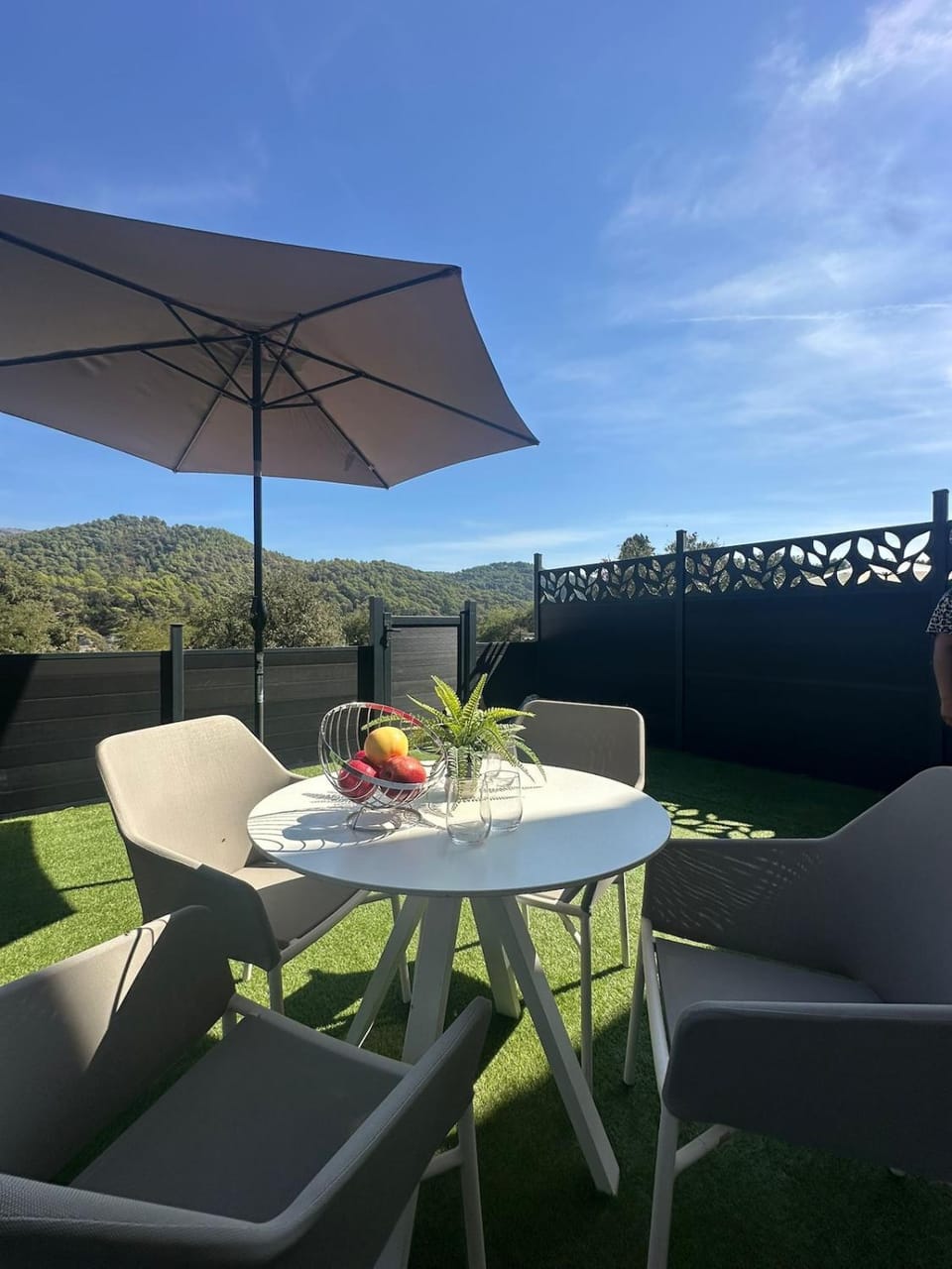 Patio, Garden view