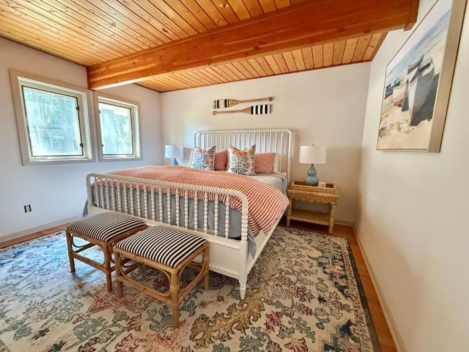 Unique LKN Waterfront Home with Dock House in Mooresville
