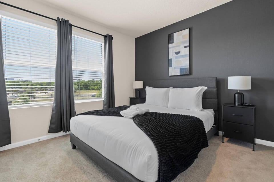 Bed, Night, Bedroom