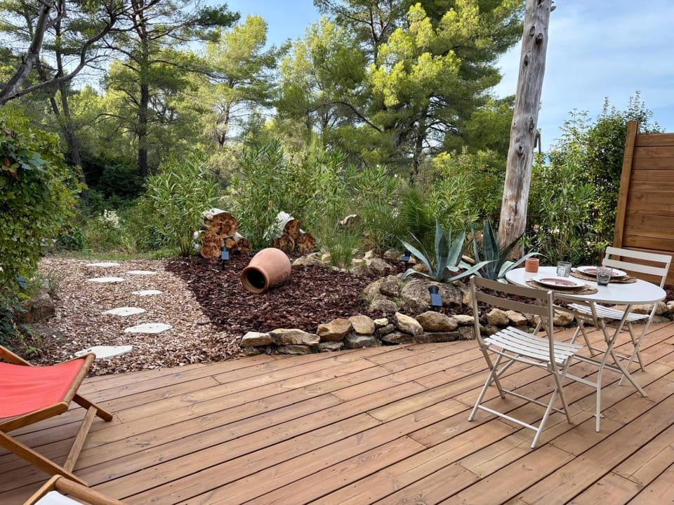 Patio, Garden, Garden view