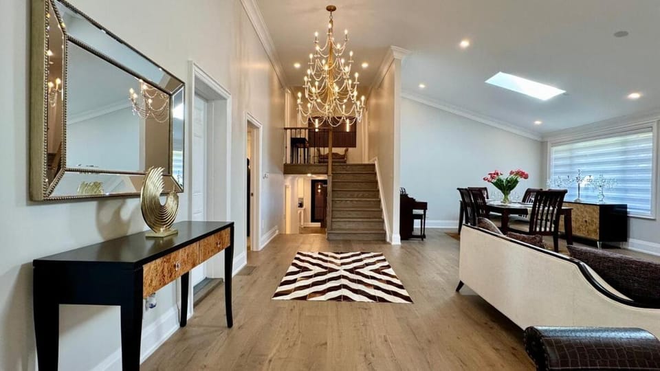 Facade/entrance, Living room, Seating area, Dining area