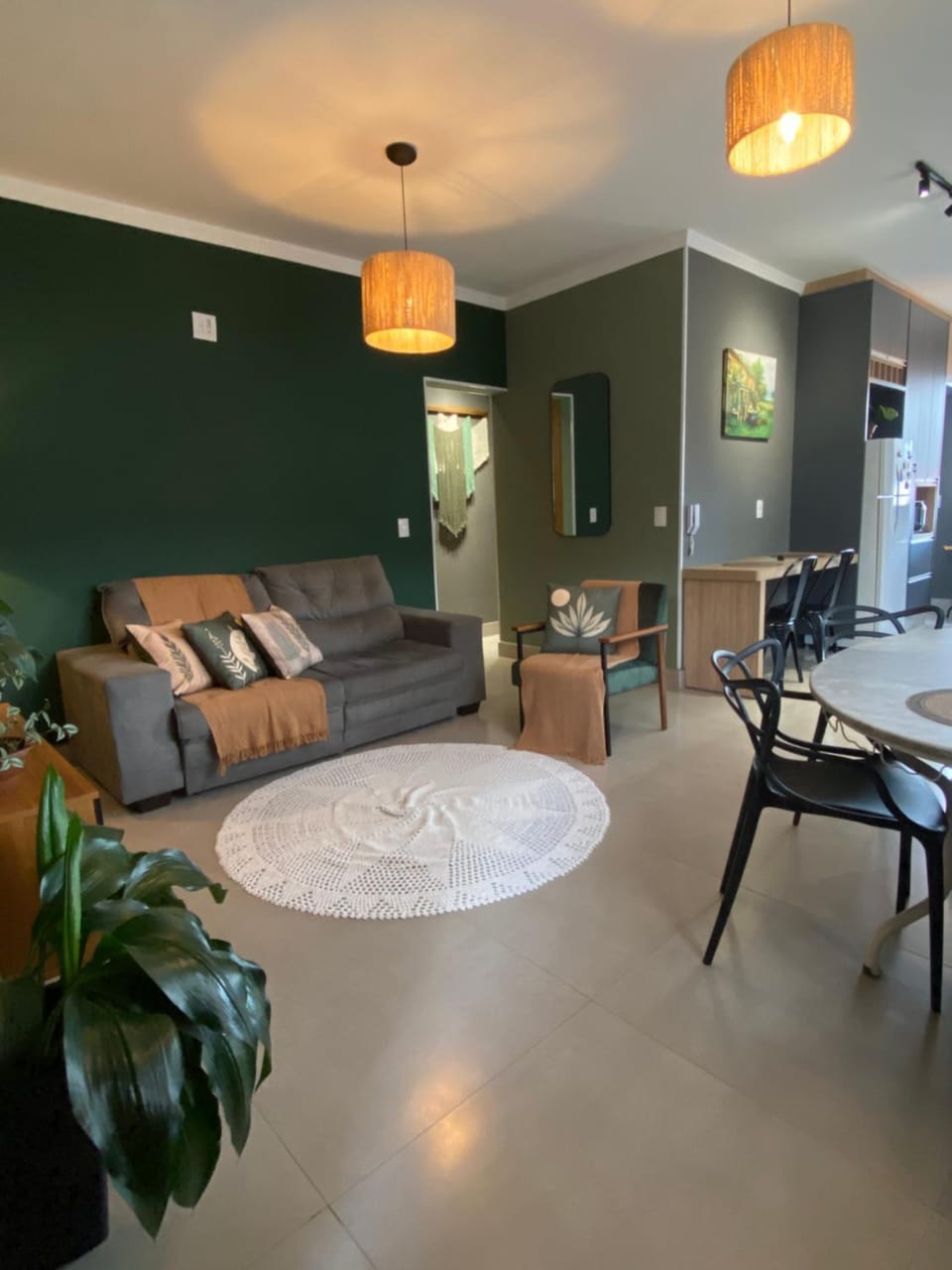 Living room, Seating area, Dining area