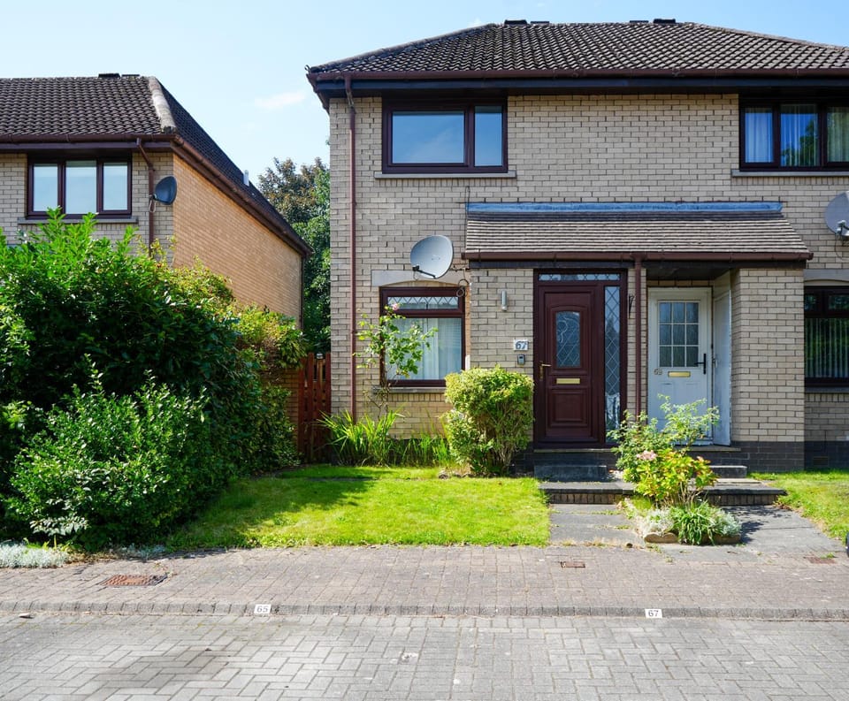 Spring, Neighbourhood, Garden view, Street view