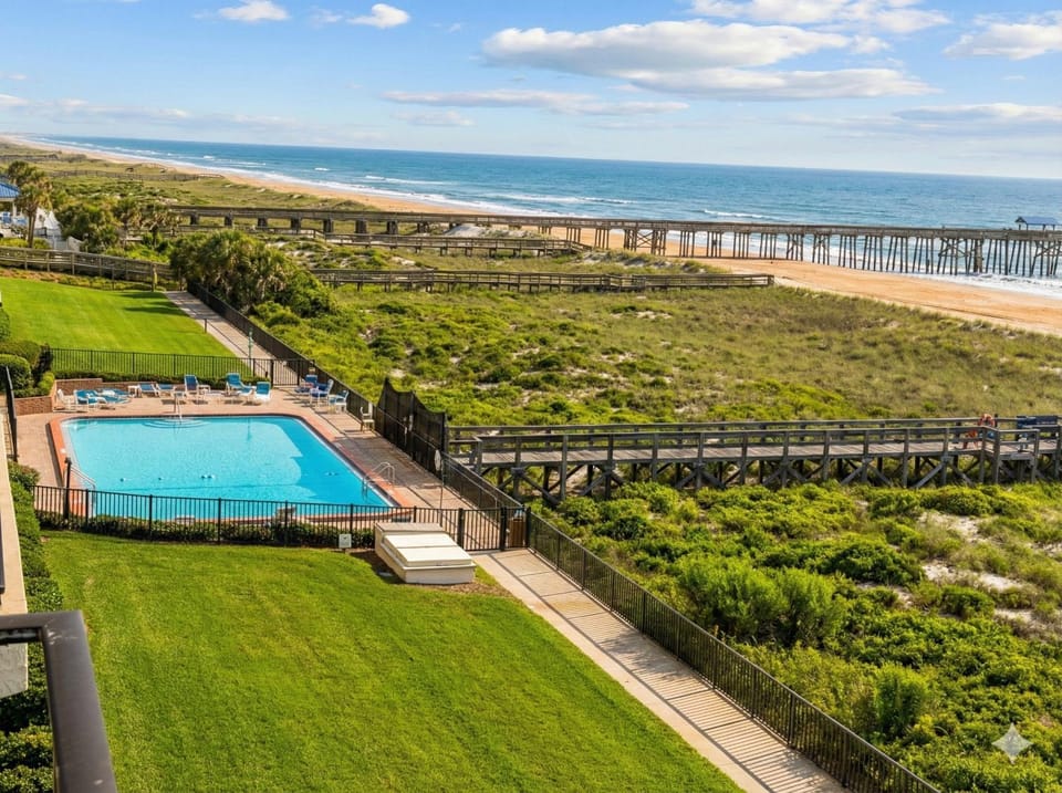 The Seahorse, a 2bed beach paradise in Fernandina Beach, swimming pool! Apartment in Fernandina Beach