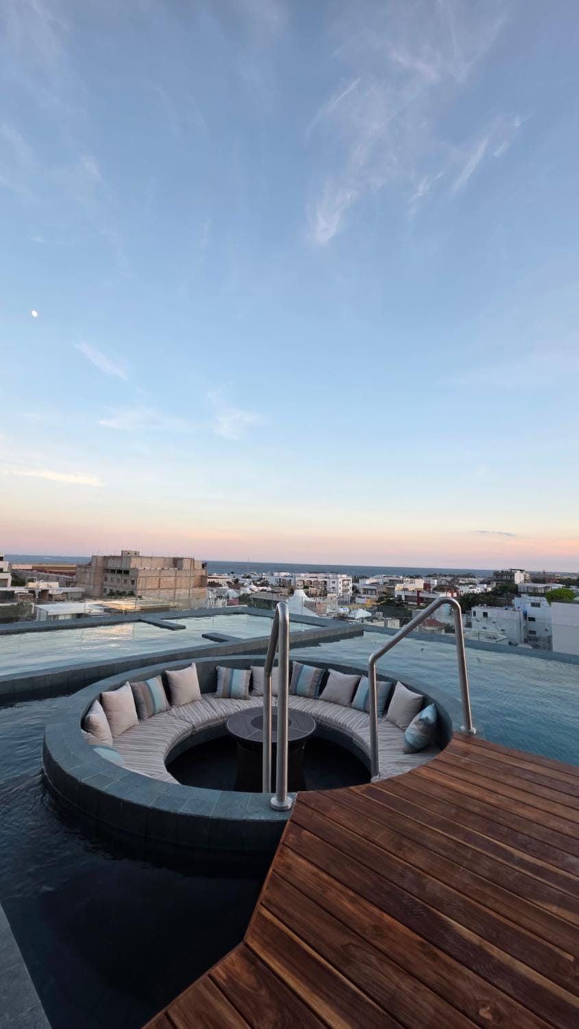 Day, View (from property/room), Sea view, Swimming pool