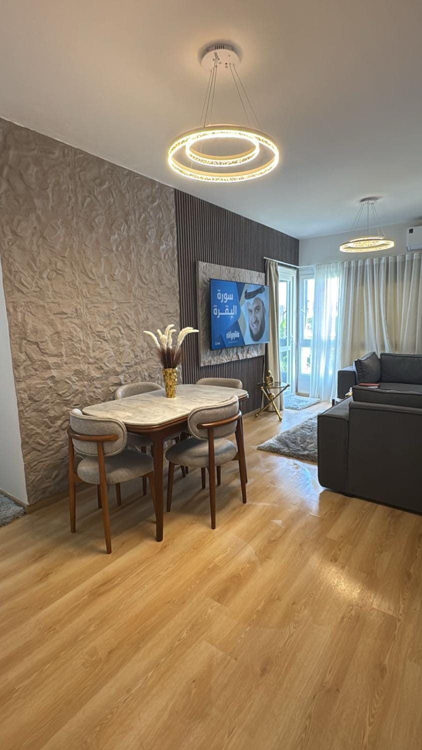 Apartment with garden inside Kian Grand Heights Compound Apartment in Egypt