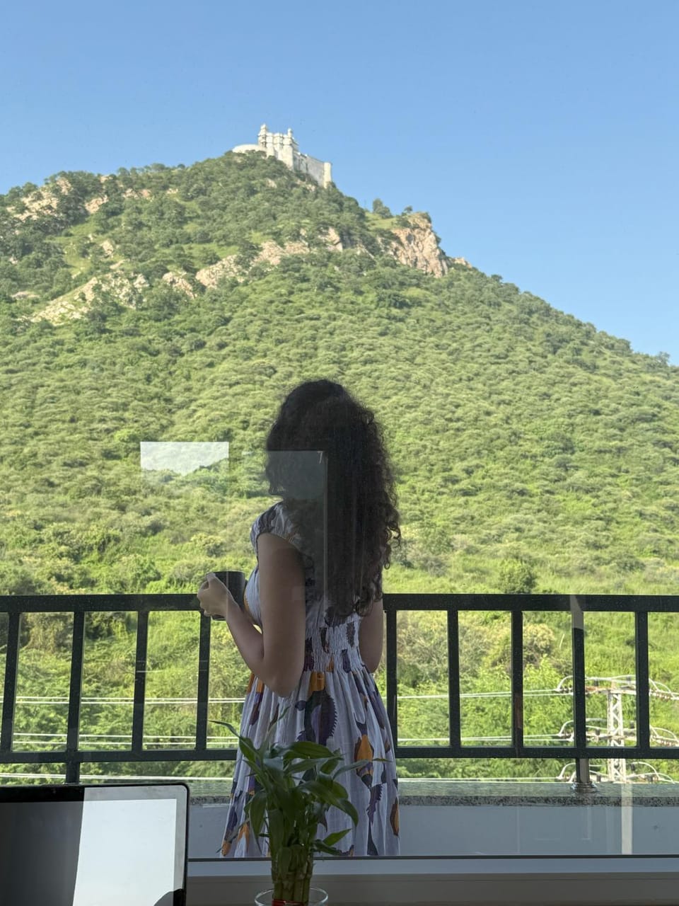 Day, People, Natural landscape, View (from property/room), Balcony/Terrace, Mountain view, group of guests