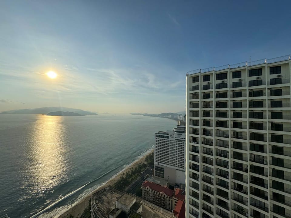 Beach, City view, Sea view