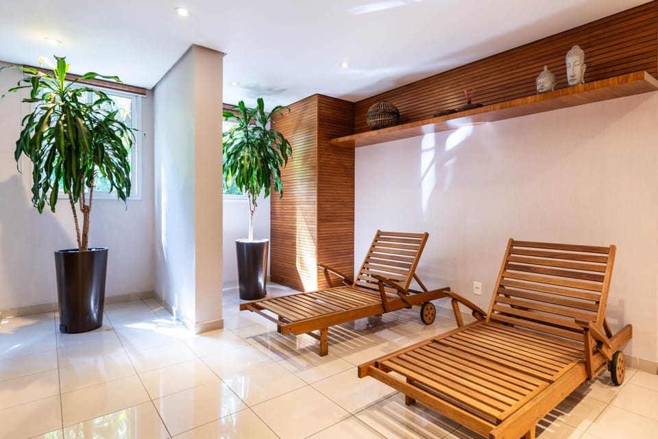 BHaus Family Morumbi Impression - Grand Loft Duplex 75m2 - Academia - Piscina - Mini mercado - Vaga de Garagem - Morumbi - Acomoda 4 pessoas - IP14 Apartment in Sao Paulo City