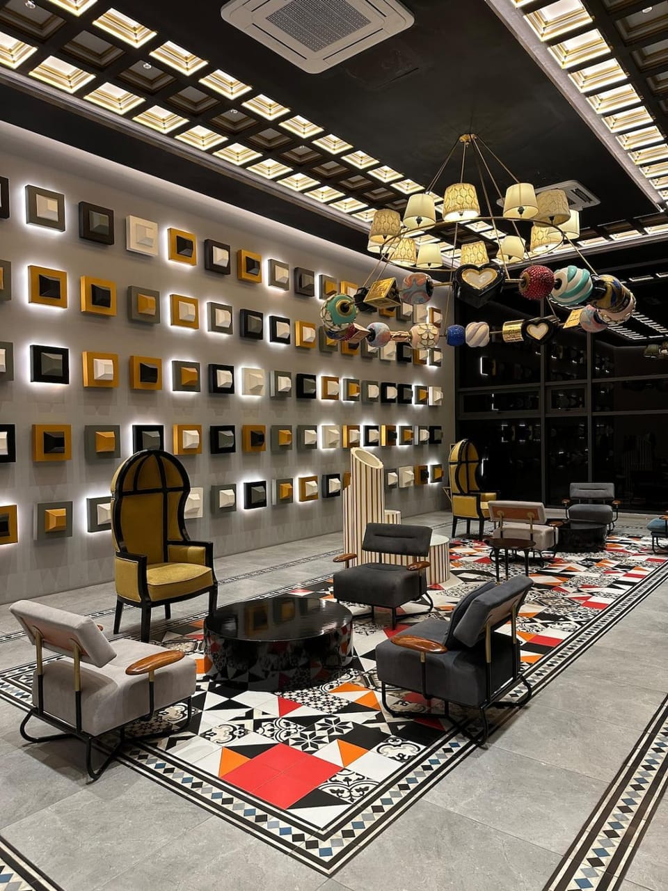 Property building, Lobby or reception, Seating area